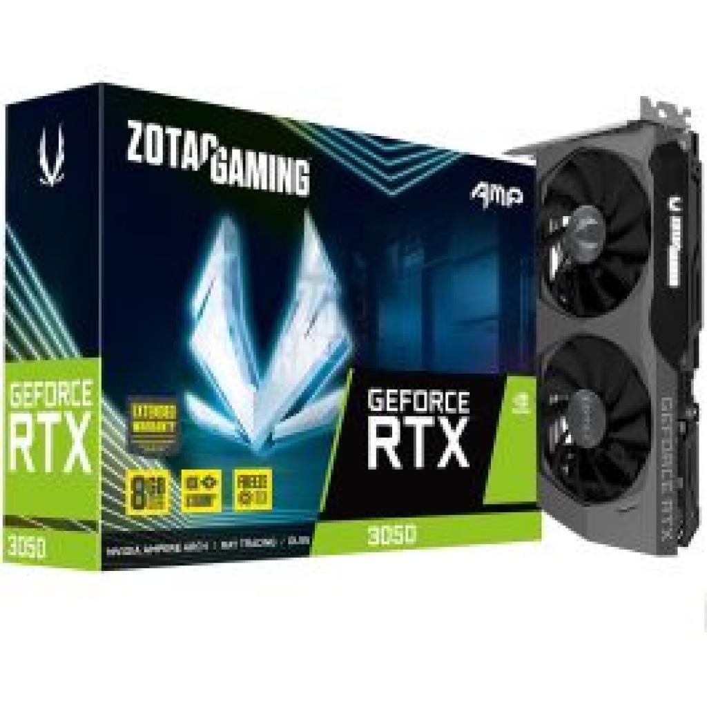 Placa de Video 8GB EXP. GF-RTX3050 Zotac Eco DDR6