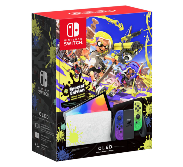 Game Nintendo Switch 64GB Oled Splatoon 3