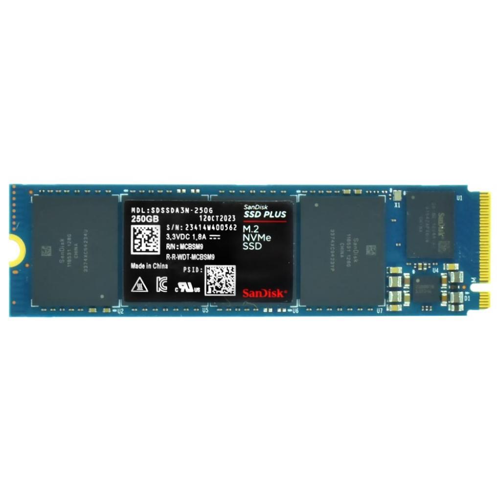 HD SSD M.2  250GB SANDISK PLUS NVME