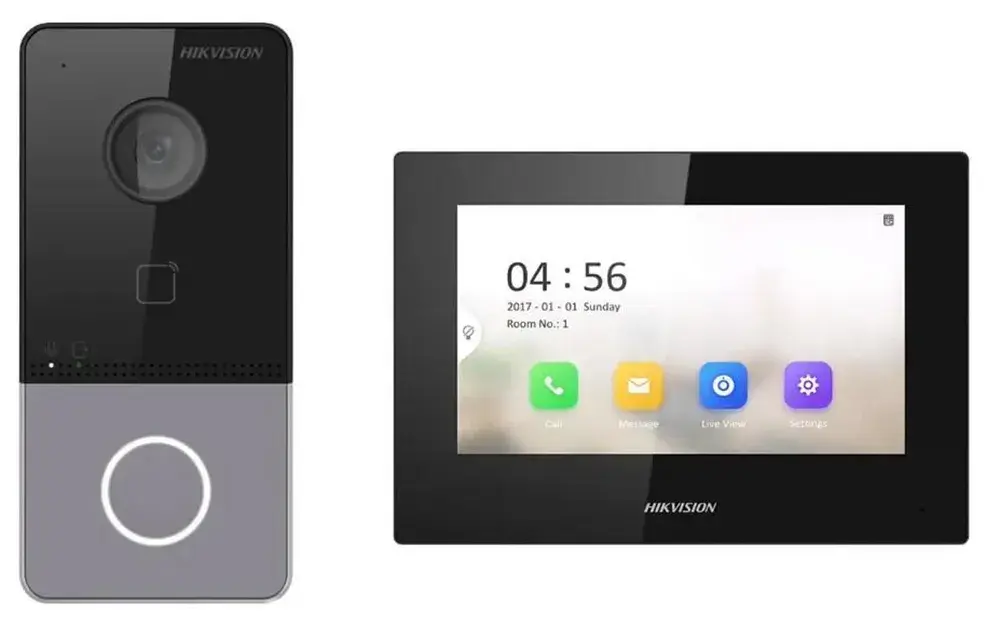INTERFONE IP HIKVISION DS-KIS605-P(C) VIDEO KIT