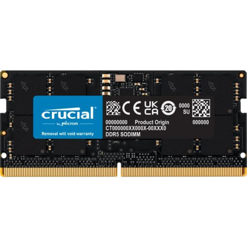 MEM P/ NTB DDR5 16GB 5600 CRUCIAL CT16G56C46S5