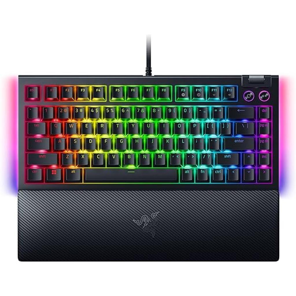 TEC. USB RAZER BLACKWIDOW V4 PRO