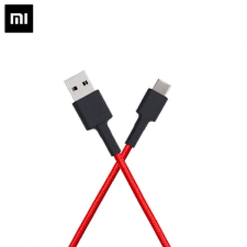 Cabo Celular Xiaomi 1M USB-A USB-C PR/VM   SJX10ZM