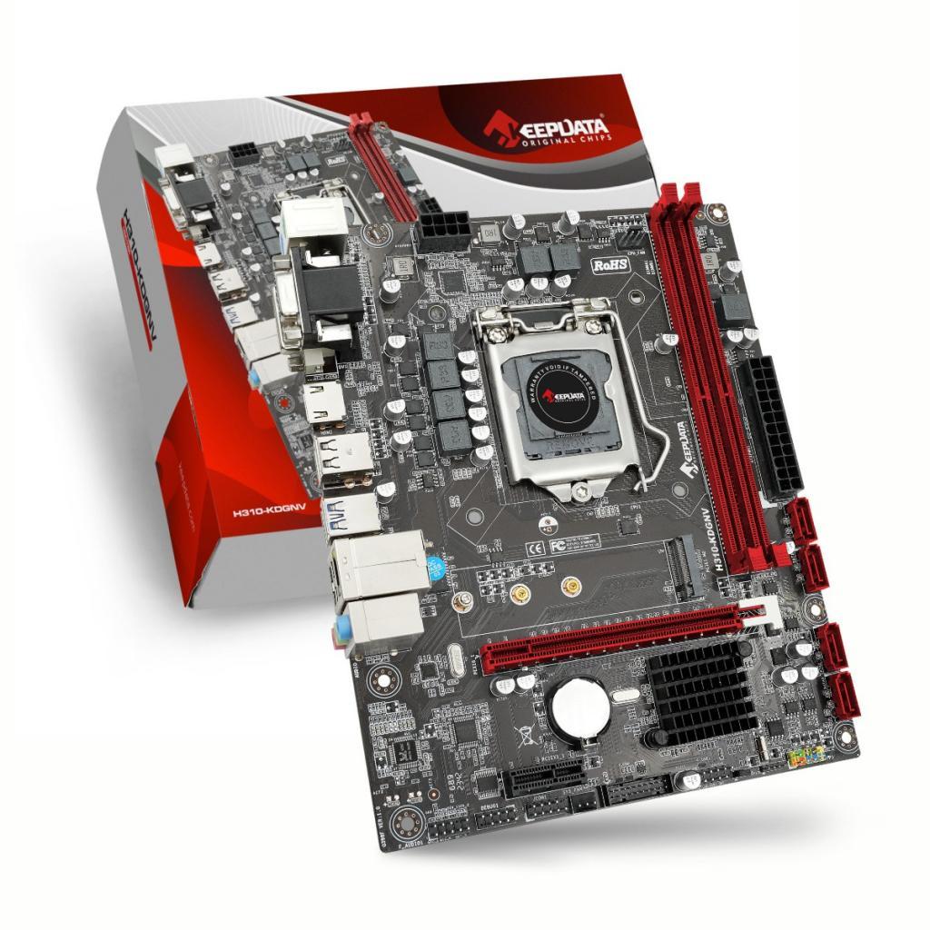 MB INTEL (1151) KEEPDATA H310-KDGNV DDR4 HDMI/NVME