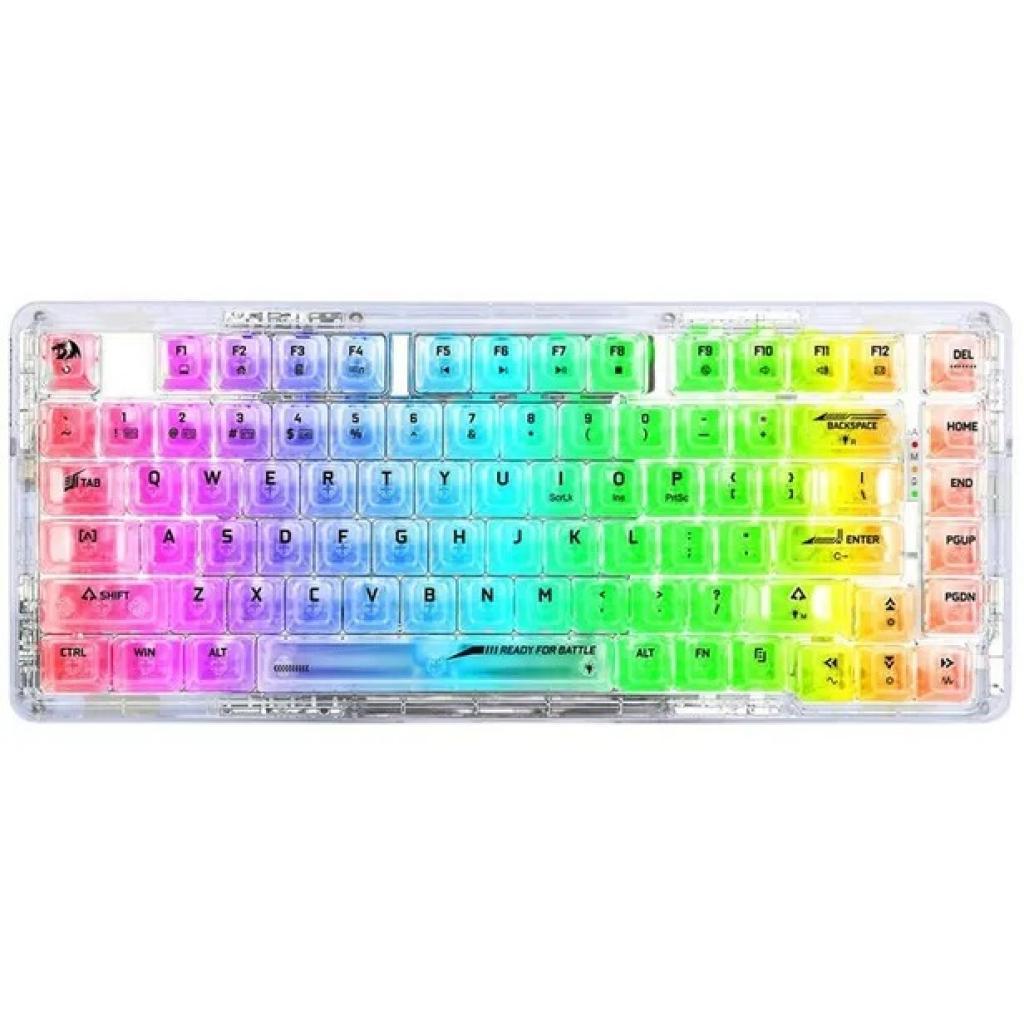 TEC. USB REDRAGON ELF PRO K649CT RGB S/FIO BRAN