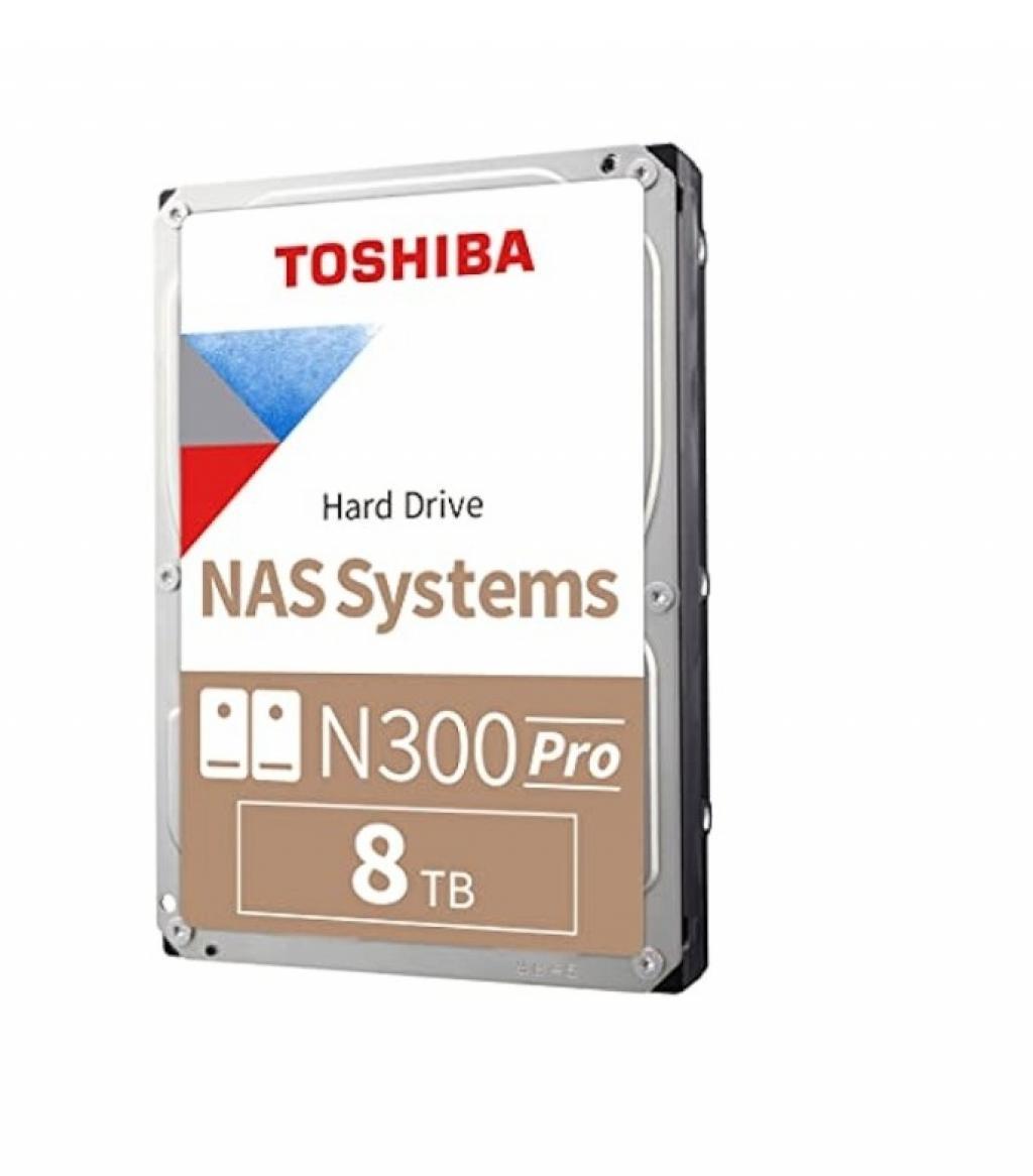 HD SATA3  8TB TOSHIBA N300 PRO NAS HDWG780XZSTB