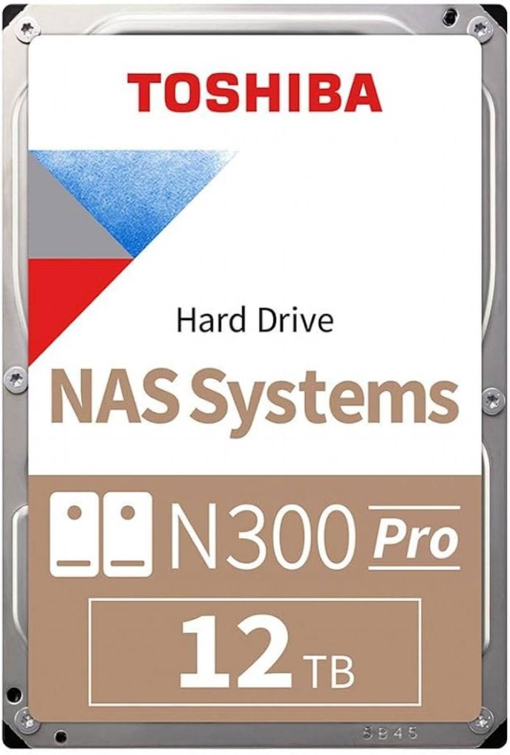 HD SATA3 12TB TOSHIBA N300 PRO 7200 HDWG51CXZSTB