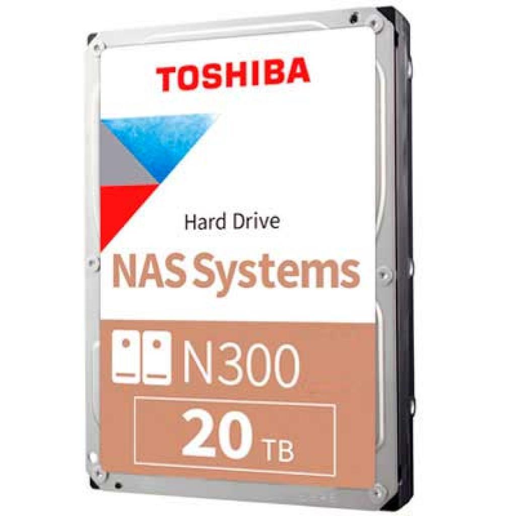 HD SATA3 20TB TOSHIBA N300 NAS 7200 HDWG62AXZSTA