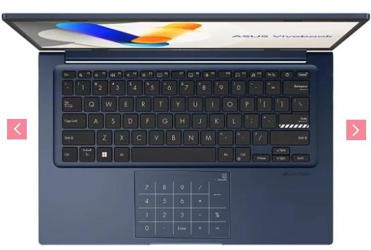 Notebook Asus 14 X1404VA-I712512 Intel Core i7-1355U 12GB 512GB SSD 14"