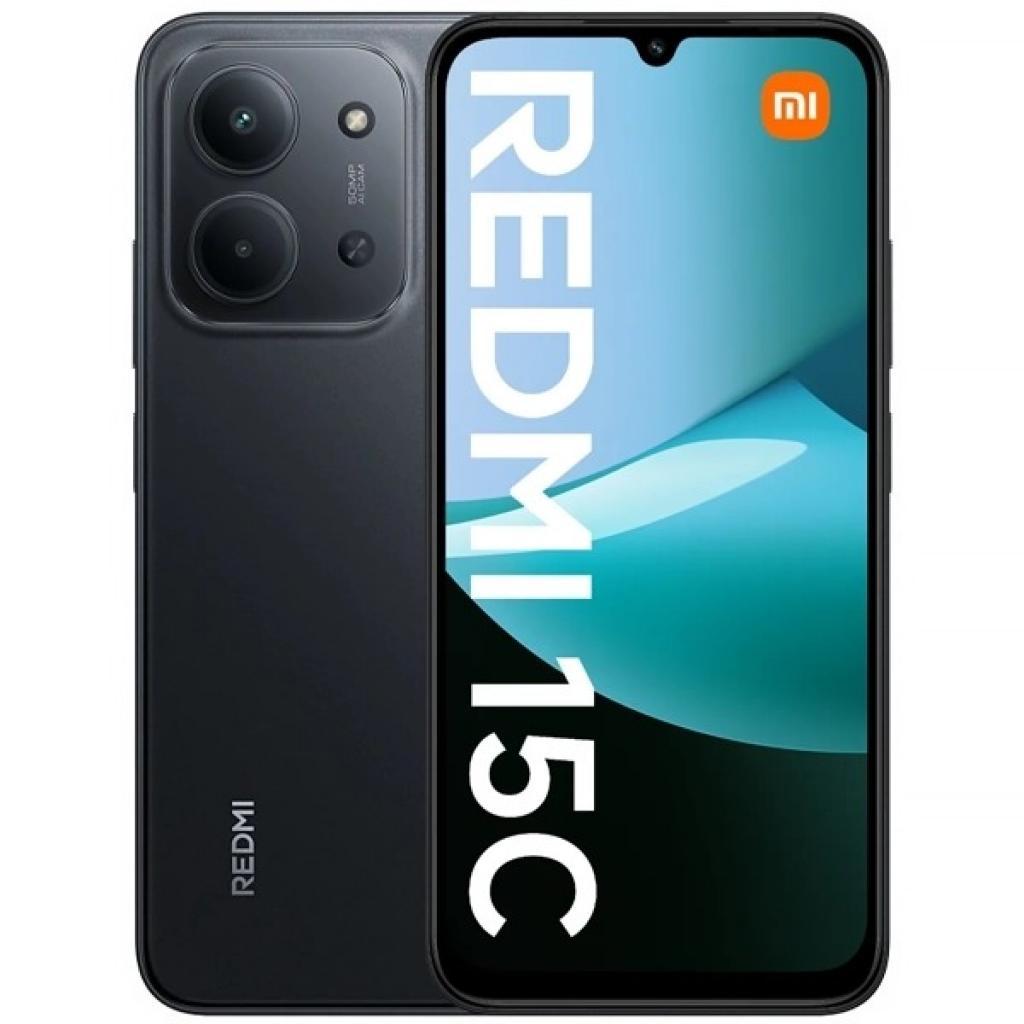 CEL XIAOMI REDMI 15C 4/128GB PRETO  BR S/GARANTIA*