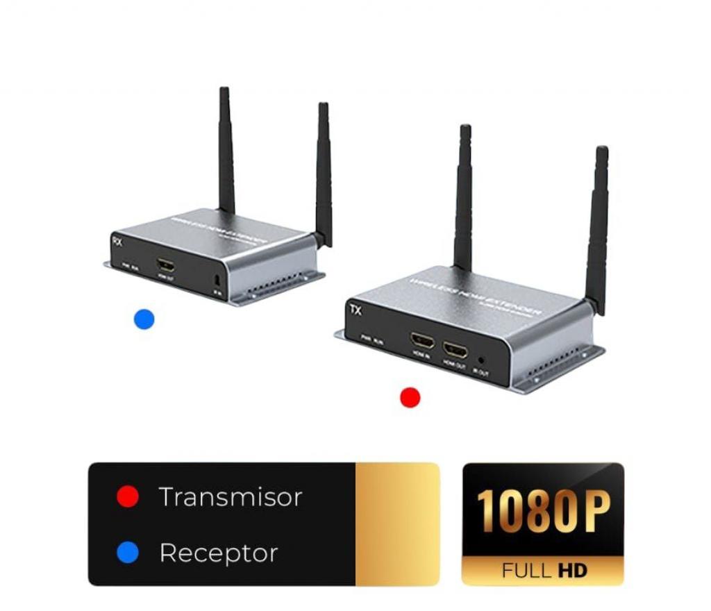 ADAP. EXTENSOR HDMI WIRELESS SATE A-HD15 200M