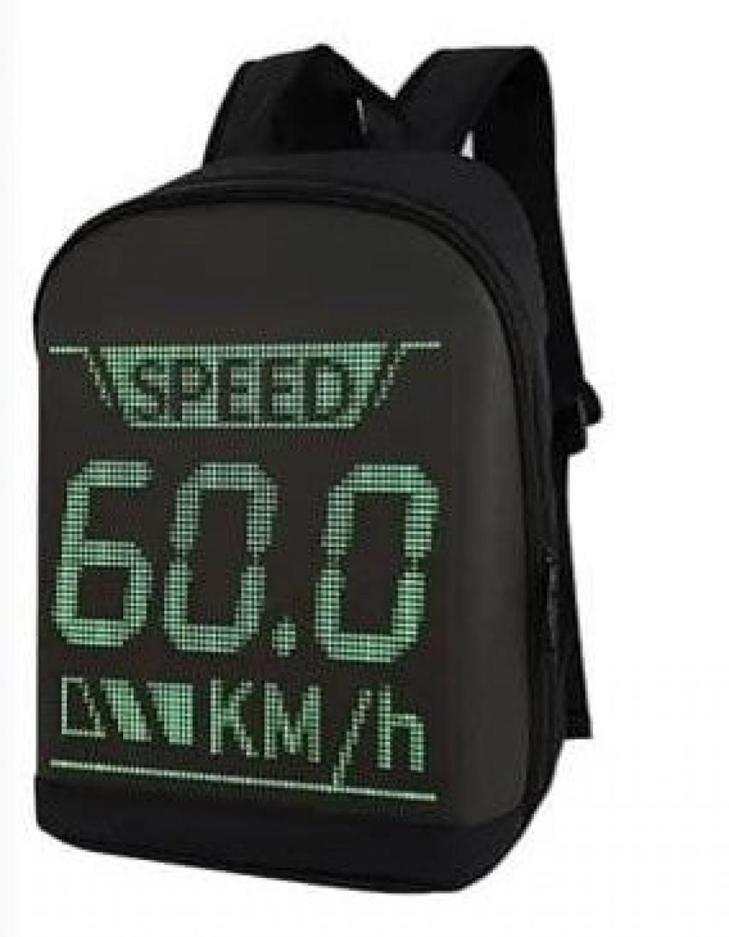 MOCHILA SATE LED A-KP6011 PRETO (IVA)