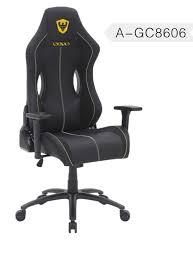 Cadeira Gamer Satellite A-GC8606 Preto/Gold (IVA)
