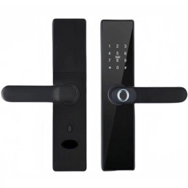 Fechadura Digital Satellite Sl-79 Preta