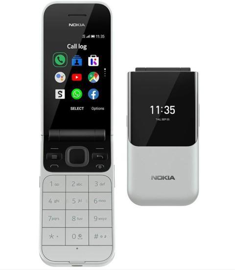 Celular Nokia 2720 FLIP TA-1170 DUAL SIM 2G Cinza