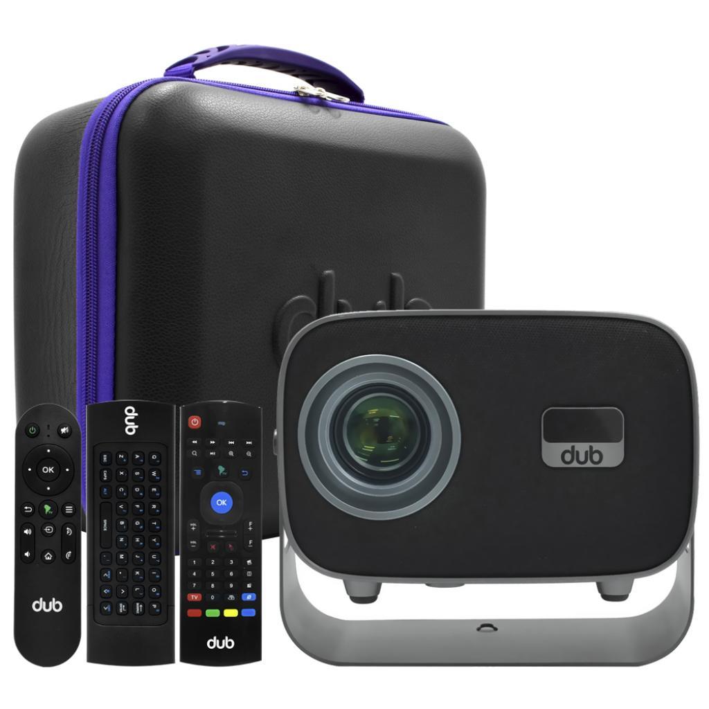 PROJETOR DUB 3800 HOME CINEMA PREMIUM PRETO KIT