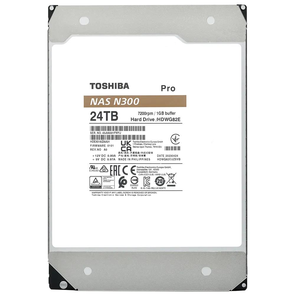 HD SATA3 24TB TOSHIBA N300 PRO NAS HDWG82EXZSTB