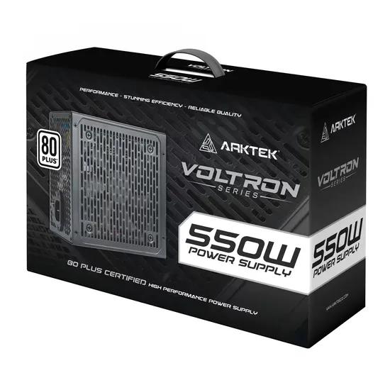 FONTE 550W ARKTEK VOLTRON AK-ATX550WW 80PLUS 220V