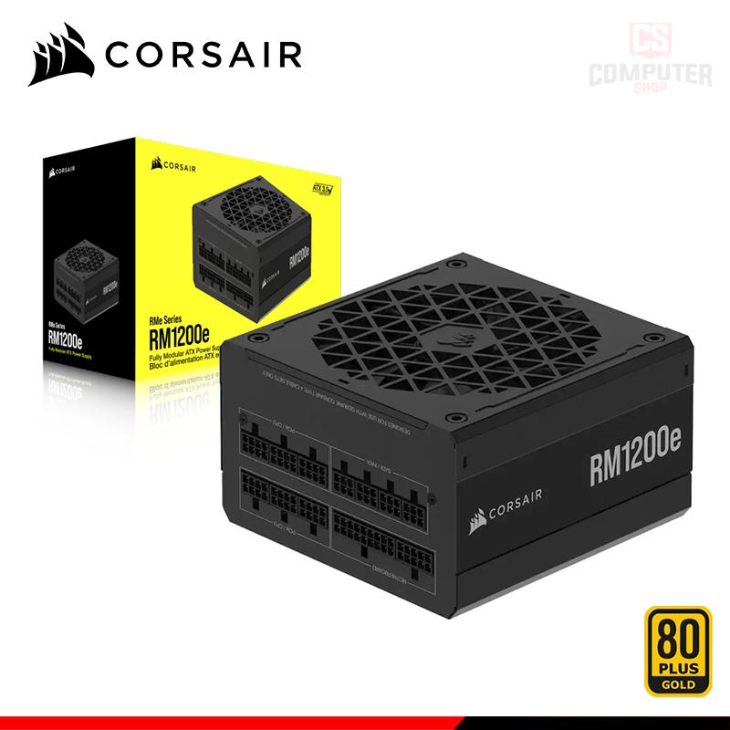 FONTE1200W CORSAIR RM1200E GOLD 80PLUS IVA