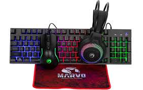 TEC. USB MARVO CM-416 GAMER KIT 4X1 INGLES