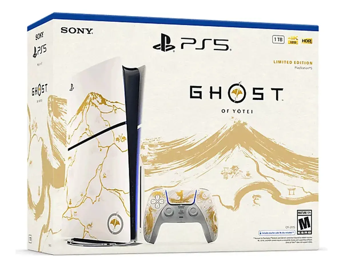 Console Sony Play 5 1TB 2015A Ghost Of Yotei Limited Edition