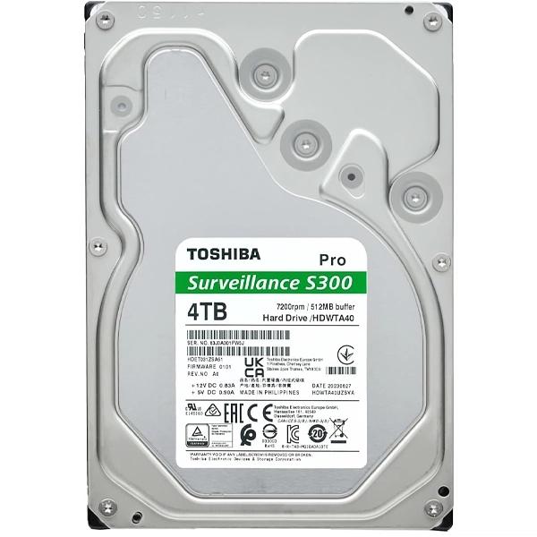hd sata3  4tb toshiba s300 pro hdwta40uzsva