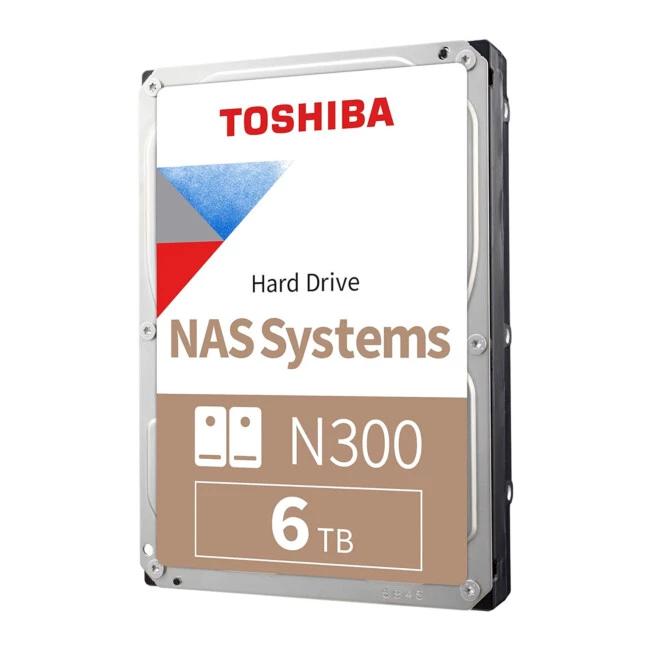 hd sata3  6tb toshiba n300 nas hdwg760xzsta