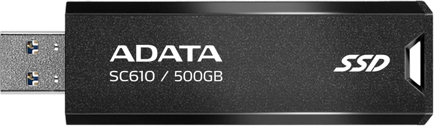 HD EXT   500GB ADATA SC610 SC610-500G-CBK/RD (SSD)