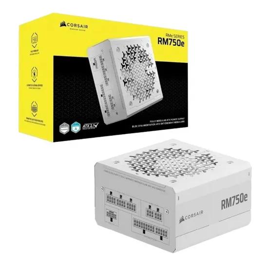 FONTE 750W CORSAIR RM750E WHITE