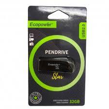 PEN DRIVE   32GB ECOPOWER STAR PRETO            SG