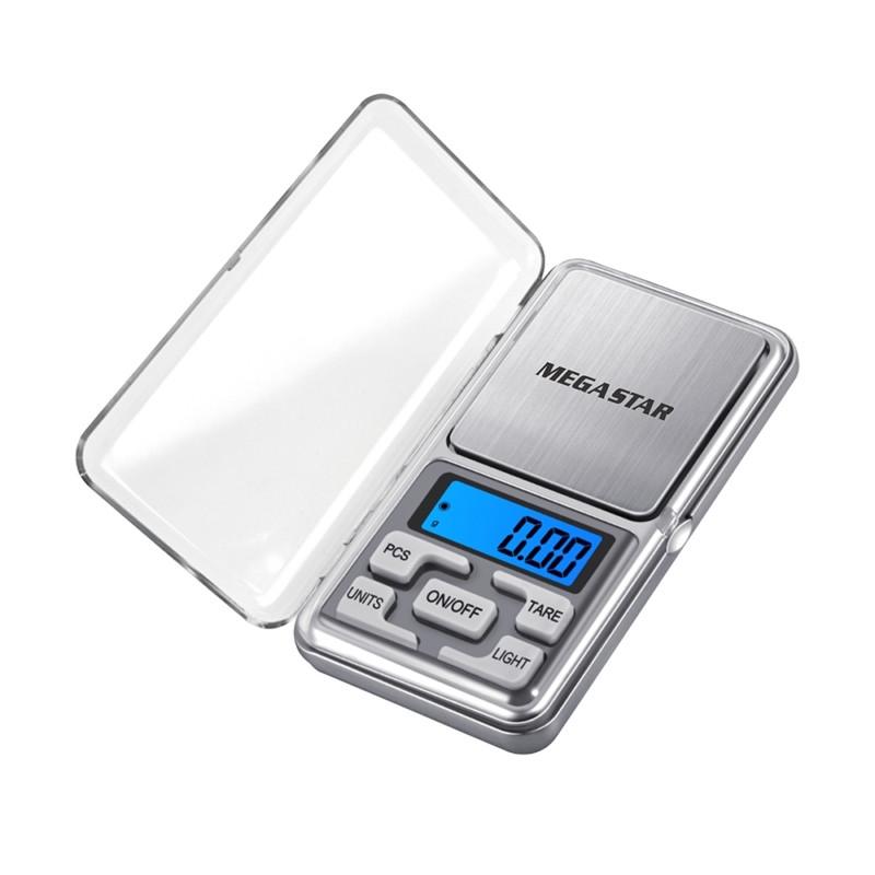 BALANCA MEGASTAR BC49 DE BOLSO 500GR CINZA