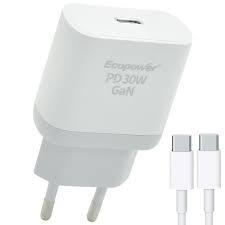 Carregador P/Cel Ecopower 30W EP-7023 USB-C + Cabo