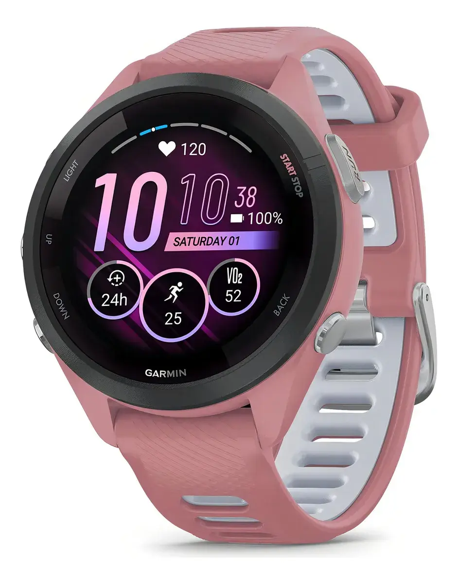 Relogio Garmin Forerunner 265s Rosa sg