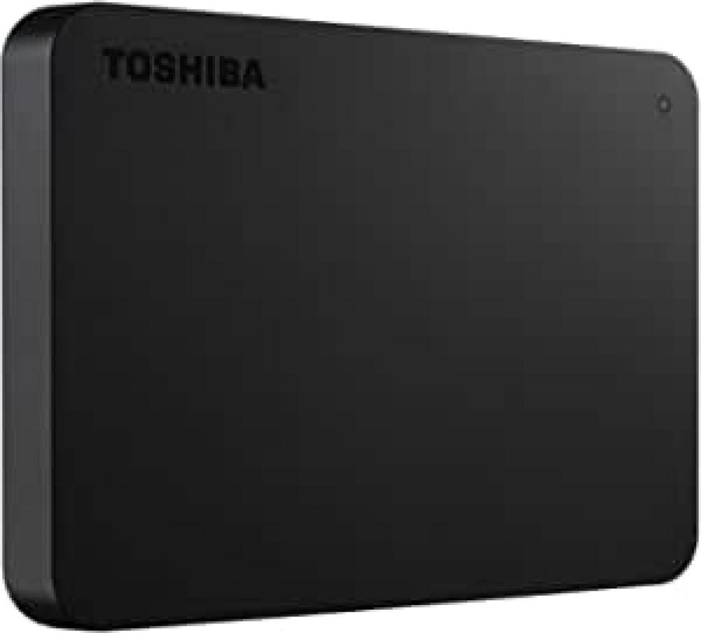 HD Externo 1TB Toshiba 2.5" USB 3.2 Canvio Preto